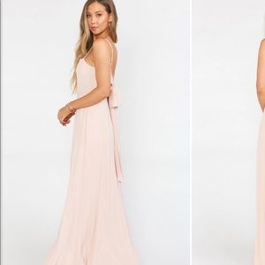 Show me your mumu maxi dress-XS